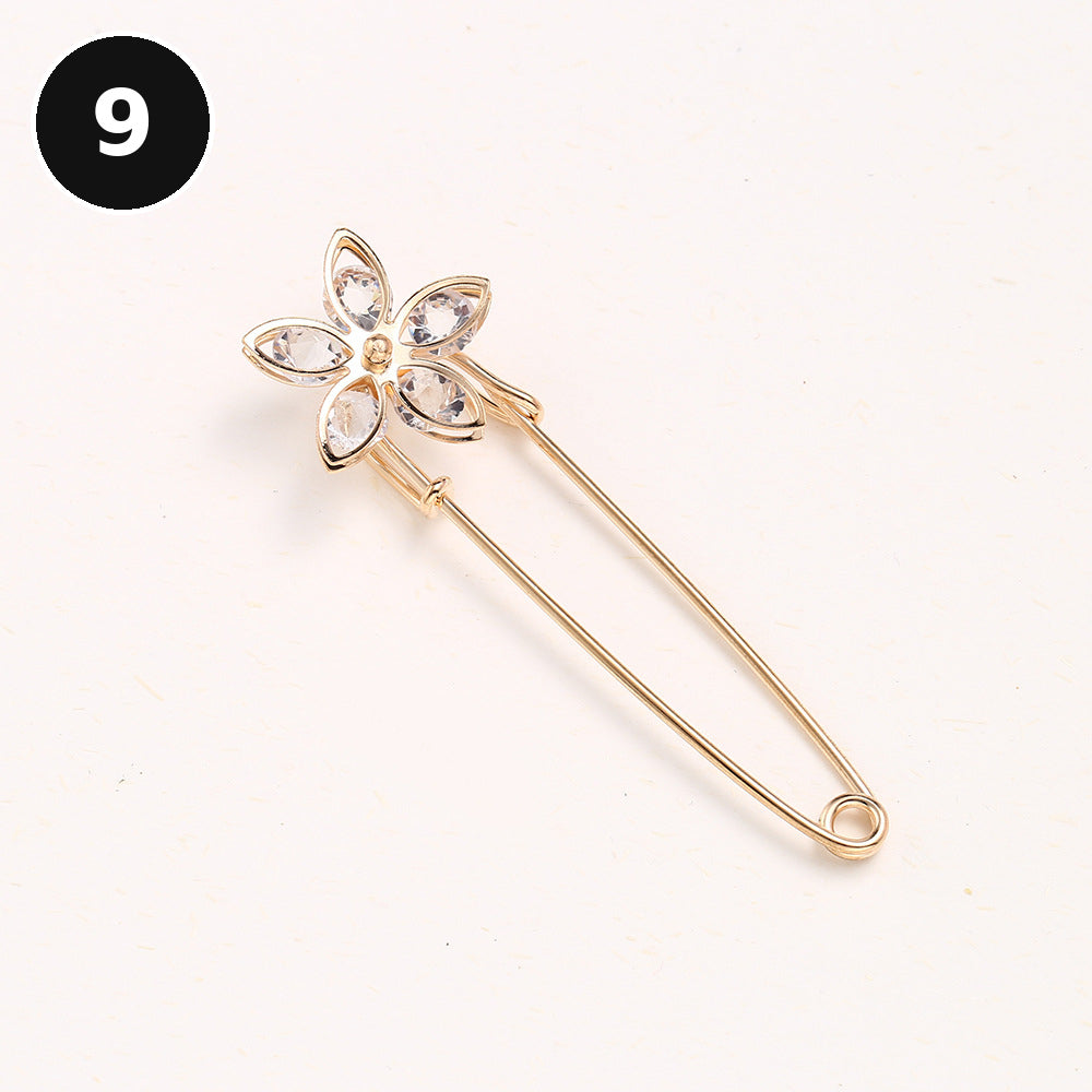🎒 49% OFF NOW! 💎 Pearl No-Sew Waist Adjuster Pin – Instantly Tighten Loose Jeans, Pants & Skirts ✨