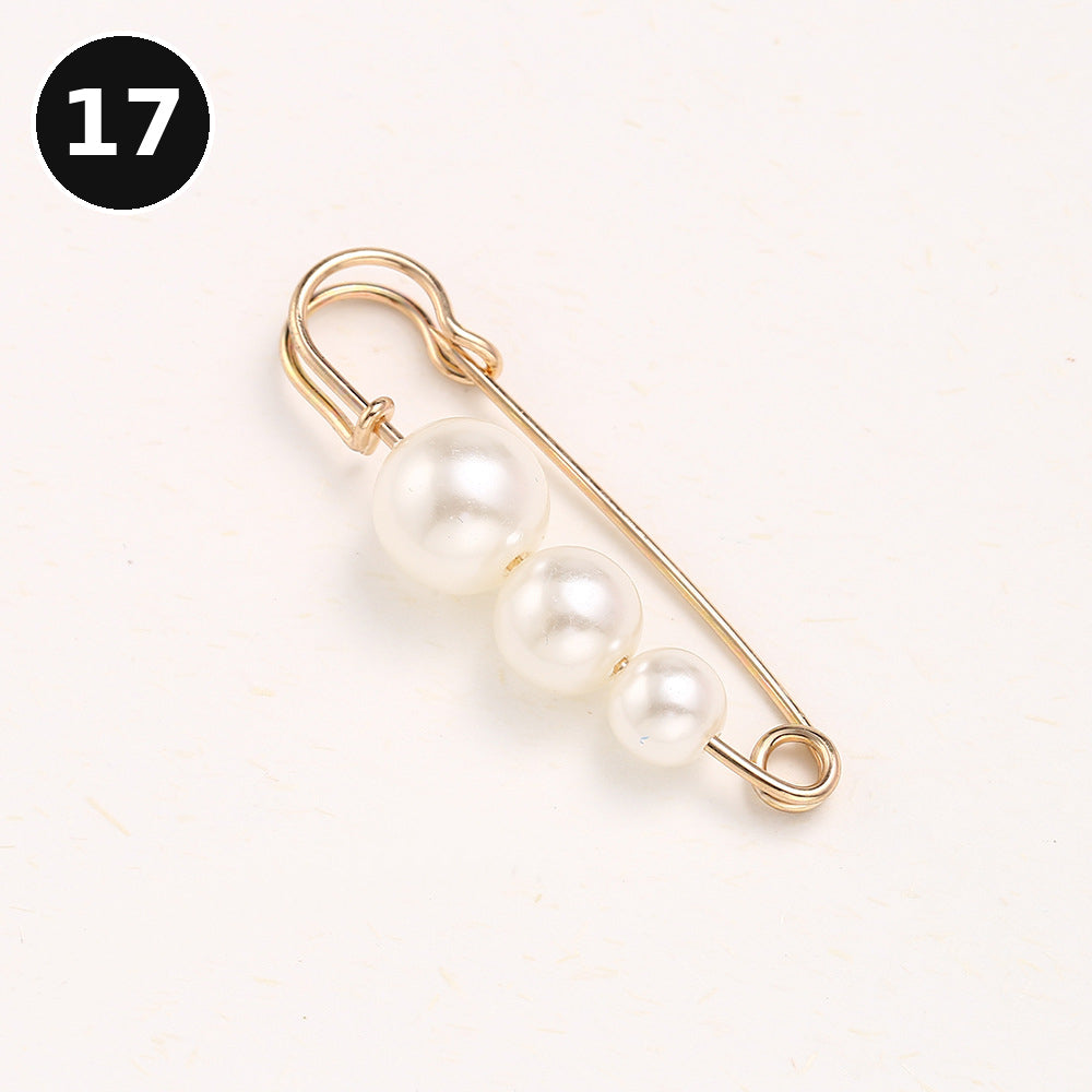 🎒 49% OFF NOW! 💎 Pearl No-Sew Waist Adjuster Pin – Instantly Tighten Loose Jeans, Pants & Skirts ✨