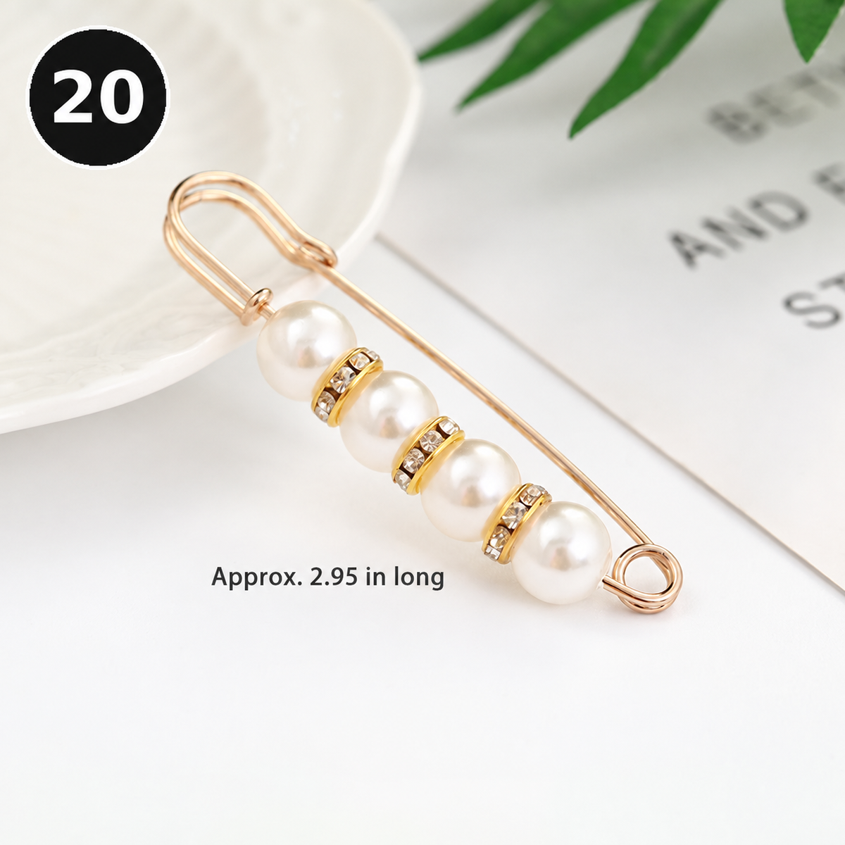 🎒 49% OFF NOW! 💎 Pearl No-Sew Waist Adjuster Pin – Instantly Tighten Loose Jeans, Pants & Skirts ✨