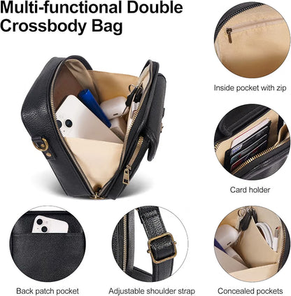 🎒 49% OFF NOW! 🧳  Anti-Theft Messenger Bag – Built-In Wallet & Multi-Pocket Design