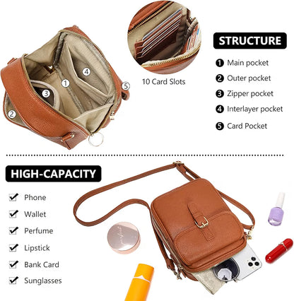 🎒 49% OFF NOW! 🧳  Anti-Theft Messenger Bag – Built-In Wallet & Multi-Pocket Design