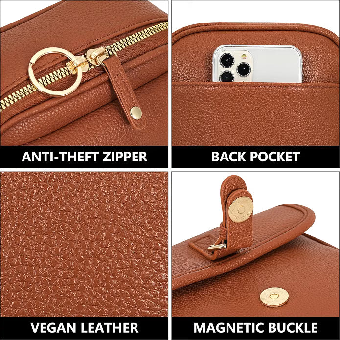 🎒 49% OFF NOW! 🧳  Anti-Theft Messenger Bag – Built-In Wallet & Multi-Pocket Design